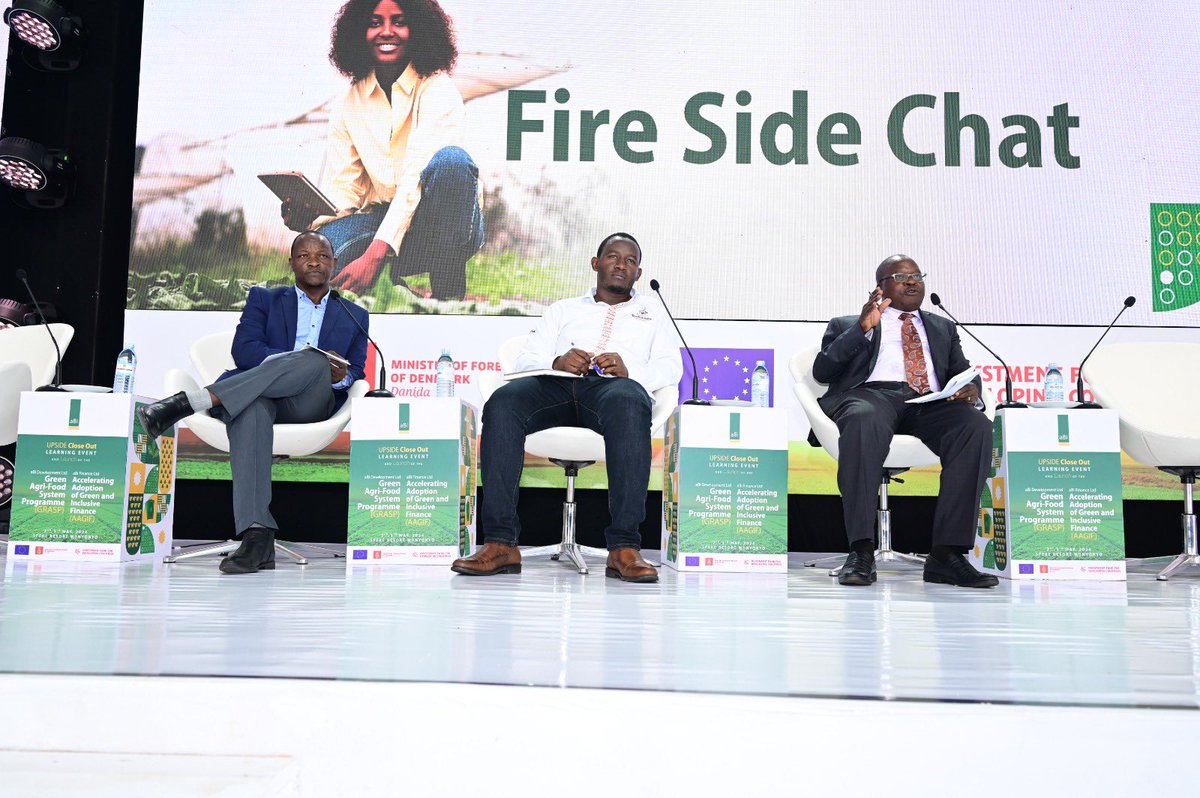 Currently, there’s a Fire Side Chat chaired by Moses Nyabila, CEO of aBi development. 

They're discussing the importance of Public-Private Partnerships (PPP) in Agriculture & Agribusiness Transformation, and also exploring the implications of European Union Deforestation-free…