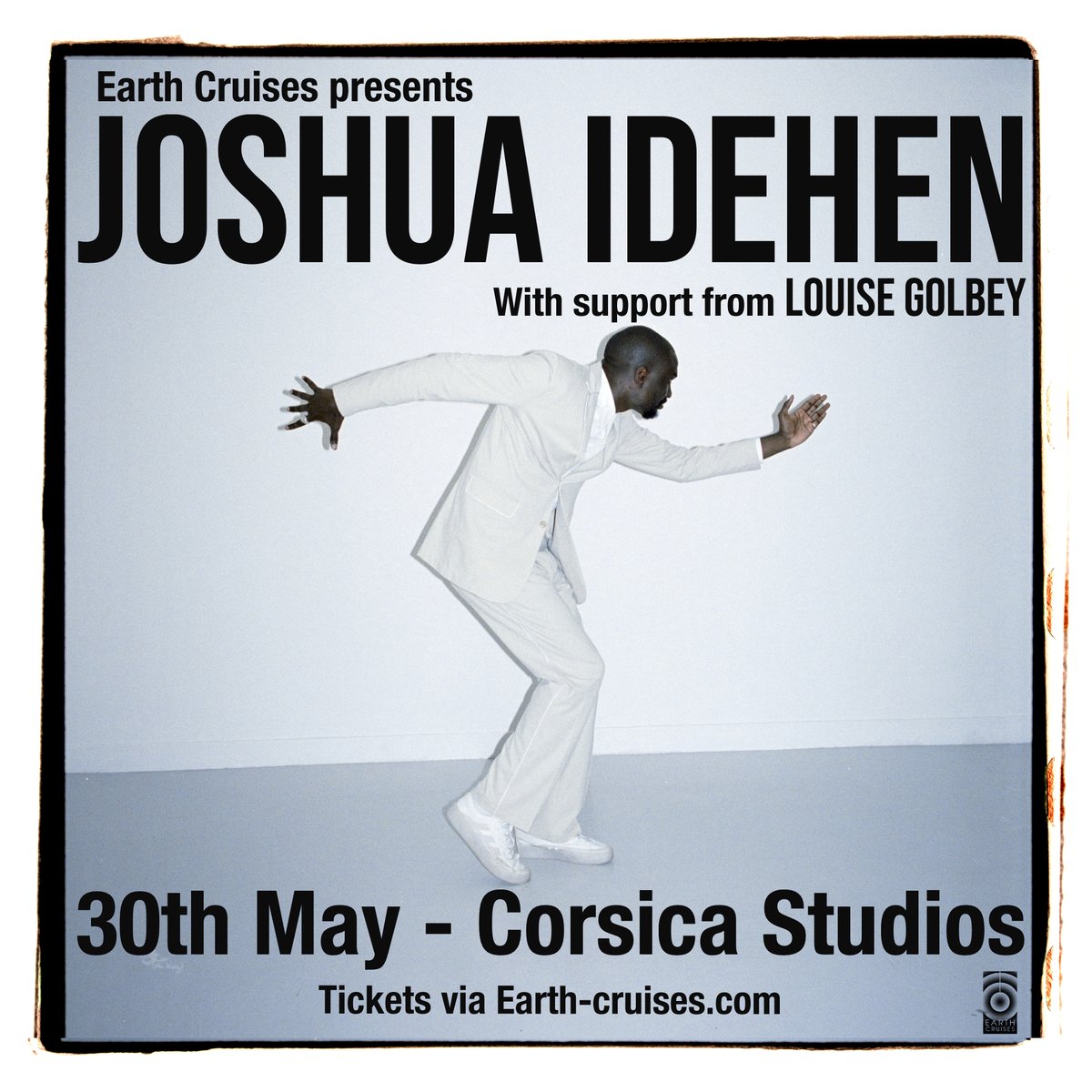 Louise Golbey will support poet and musician, Joshua Idehen, at his headline show this May. → link.dice.fm/Vfac670be99a?d…