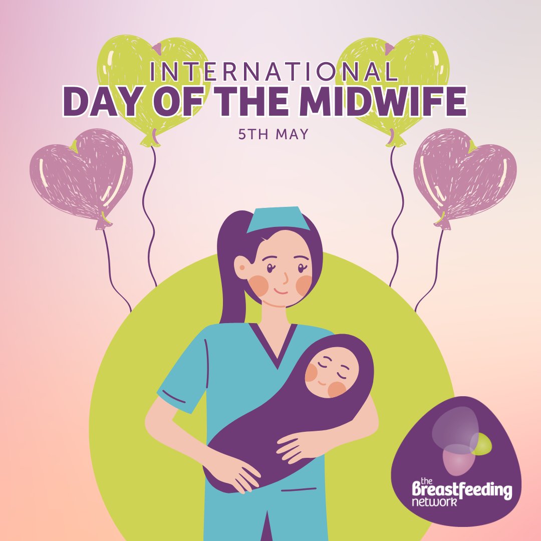 It's International Day of the Midwife so today we're saying a big thank you to all the hardworking midwives out there! 💜 @MidwivesRCM rcm.org.uk/international-… #InternationalDayOfTheMidwife #InternationalMidwivesDay #ThankYou