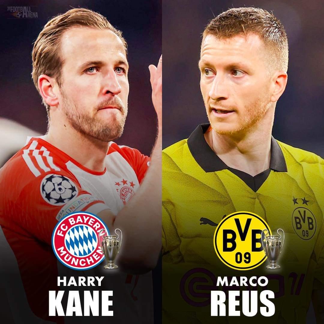 Marco Reus 🆚 Harry Kane in a UCL Final at Wembley could be a blockbuster match.

▶️ On one hand Harry Kane is winning his first professional trophy, doing it in his country, in the stadium where he lost EURO 2020 Final (Wembley).

▶️ On the other side is Marco Reus who most…