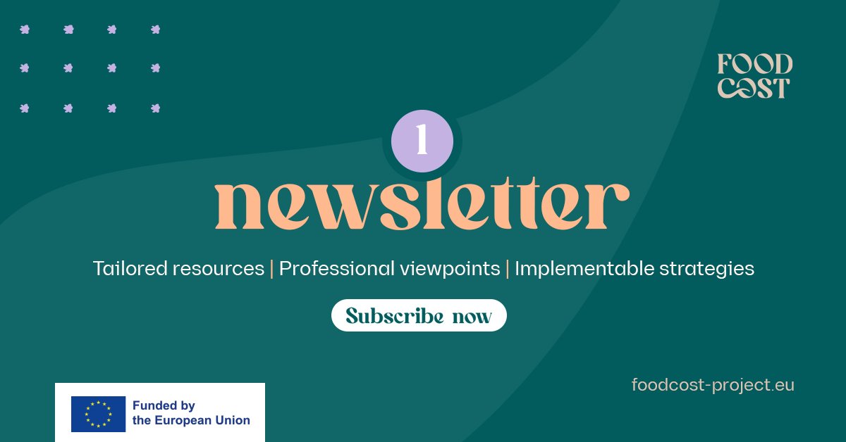🔎 Looking for fresh perspectives on sustainable #FoodSystems? Look no further! Subscribe to the #FOODCoST newsletter for: 📄 Curated content 🎯Expert insights 🌱Actionable steps towards a greener future Be part of the conversation 🤝 foodcost-project.eu/newsletters/ @CORDIS_EU