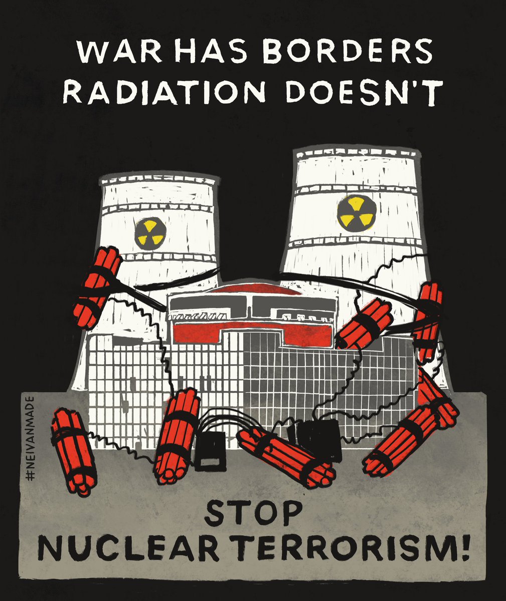 🇷🇺has mined #Zaporizhzhia nuclear power plant & is using it as a torture dungeon. Now🇷🇺is flying kamikaze drones over it. Stop nuclear terrorism, stop #RussiaIsATerroristState. #SeizeRussianAssets & for #ATACMS4Ukraine #F16s4Ukraine #PatriotsForUkraine #weapons4Ukraine