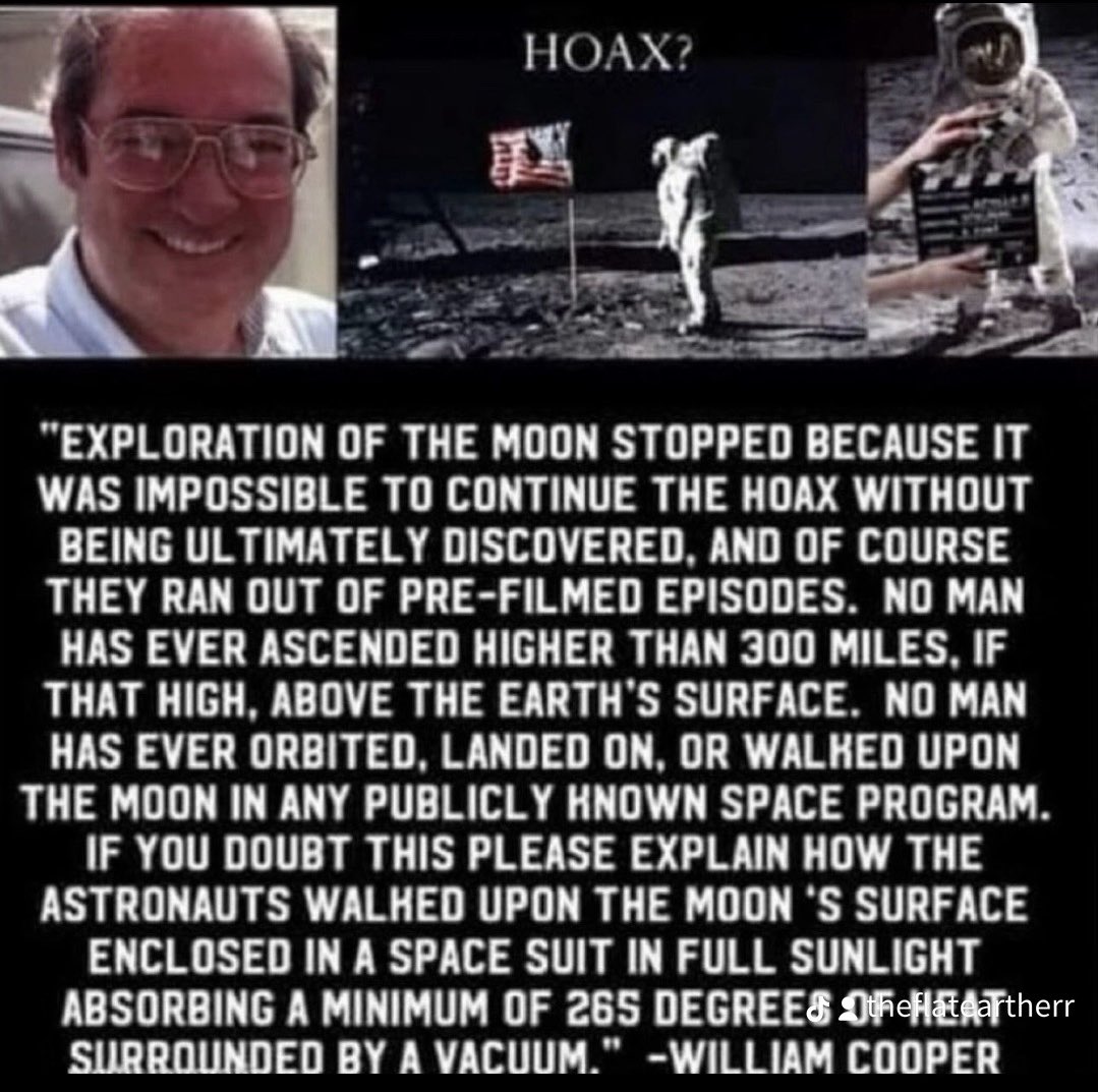 The great William Copper debunks the moon landing perfectly👌
