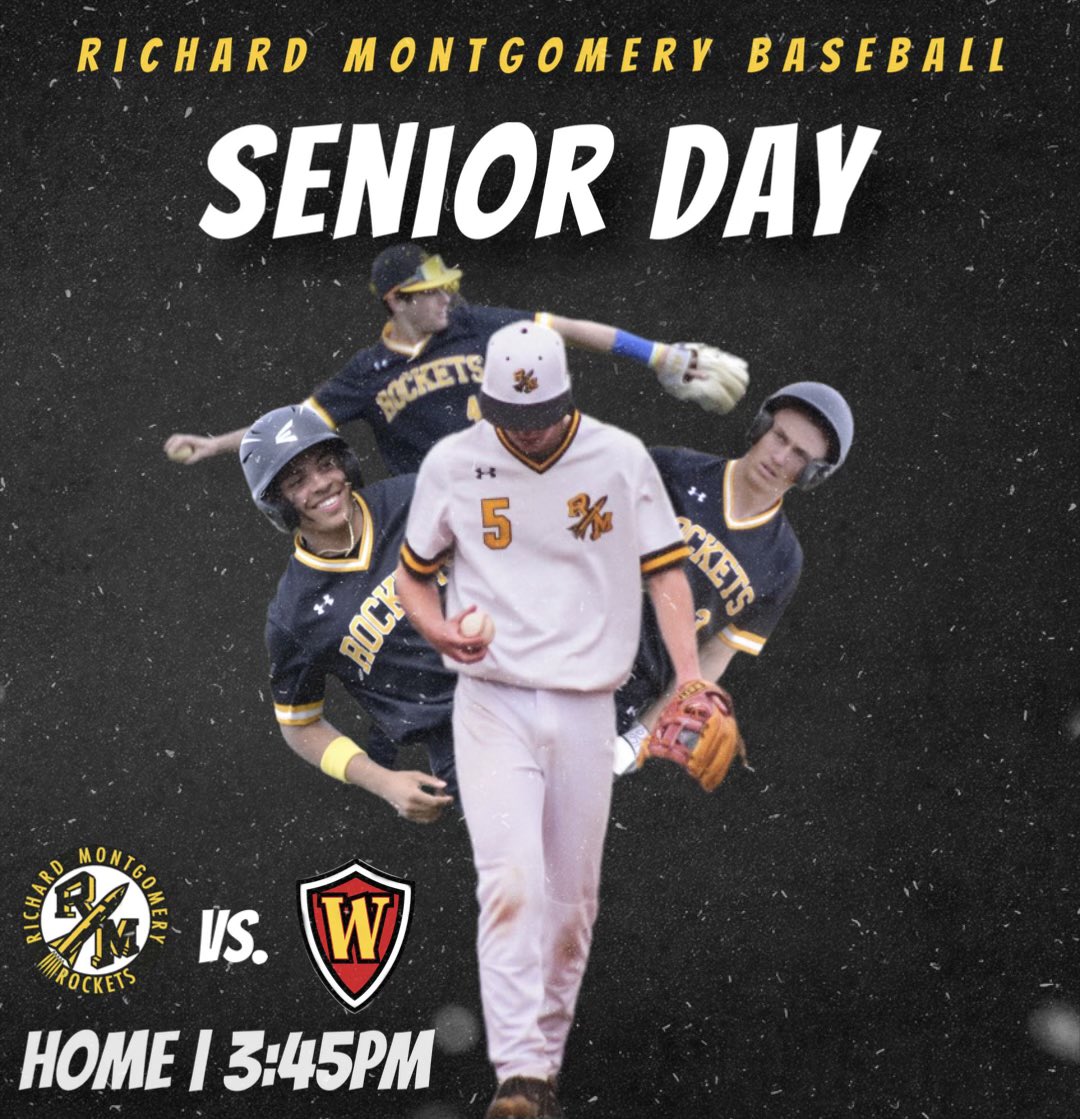 Come on out and celebrate our seniors at tonight’s game vs. Wheaton! Senior Night Celebration - 3:00 PM First Pitch - 3:45 PM