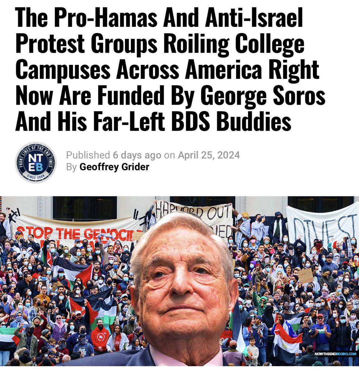 FOLLOW THE MONEY IT’S ALL ORCHESTRATED Paid pro-Hamas directed college activists have been reportedly incentivised to organise campaigns led by Palestinian groups, receiving financial support ranging from $2,880 to $7,800 per person plus pizza & rotisserie chicken deliveries