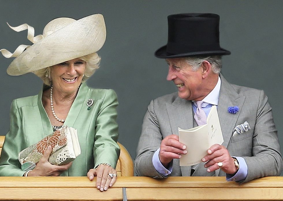 The royal couple clearly liked this photo, which was taken on the second day of Royal Ascot in 2013. They used it in their Christmas card that year.