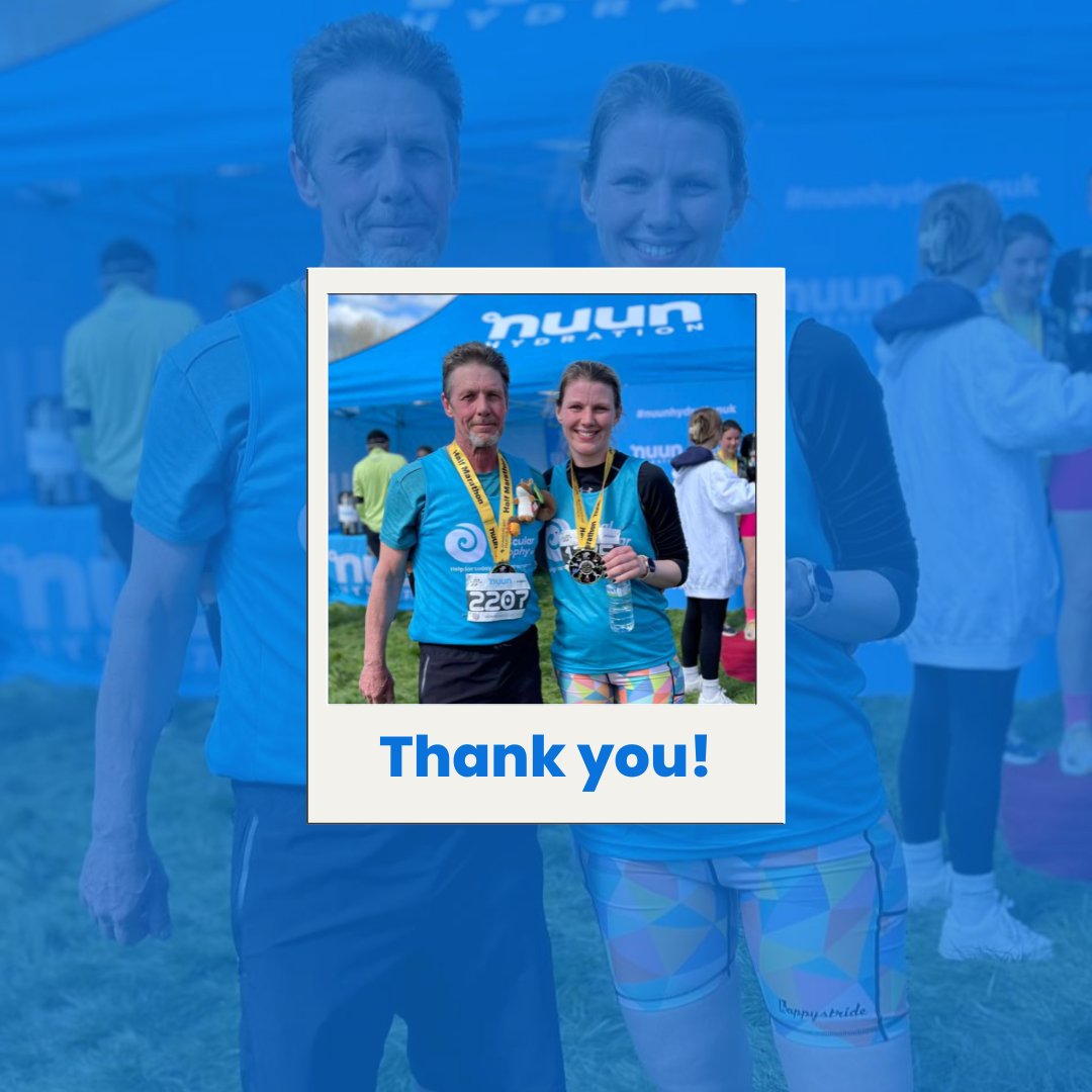 Thank you to father and daughter team Udo & Jana who completed the Shakespeare Half Marathon earlier this month and raised a wonderful total of £275 for SMA UK!🏃‍♂️🏃‍♀️ Find out how you can fundraise for SMA UK at smauk.org.uk/fundraising-ti… 🤩