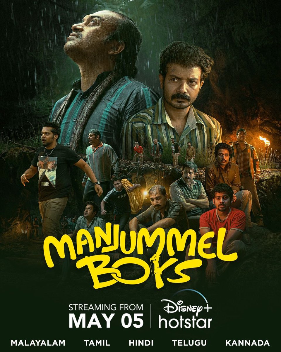 Manjummel Boys finally on hotstar on May 5.

At 2.30 AM, Twitter be like,

'Manjummel Boys was overrated' 🏃🏃