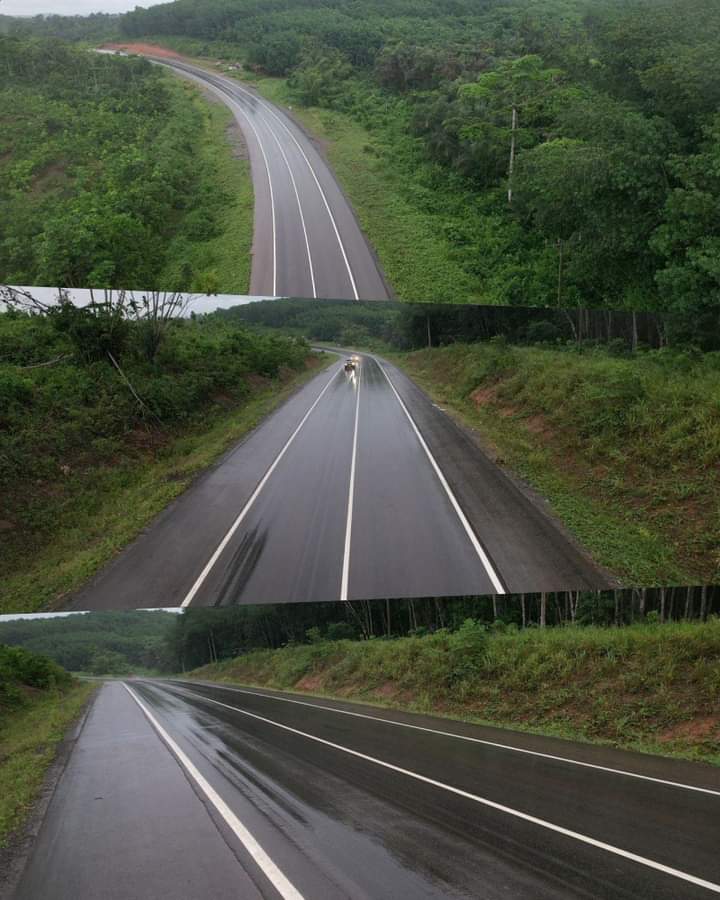 Without caption, the serenity of this area will give you the impression that this is Europe, USA, China, Russia, or somewhere far from Ghana

No, this is Tarkwa-Agona Nkwanta road in the Western

Our roads since 2017 have improved significantly

Continuation breed Success
DMB2024