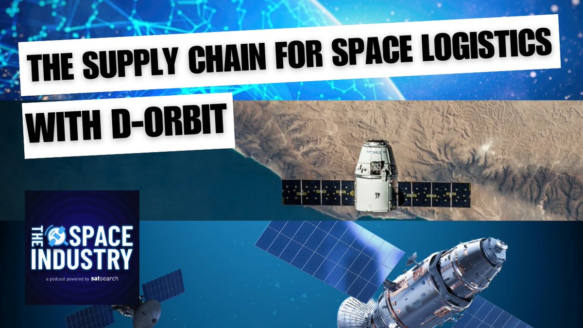 New podcast alert! Episode 64 of the Space Industry podcast by satsearch is now live. In the show we speak with Paolo Mori from @D_Orbit on the state of the space supply chain.