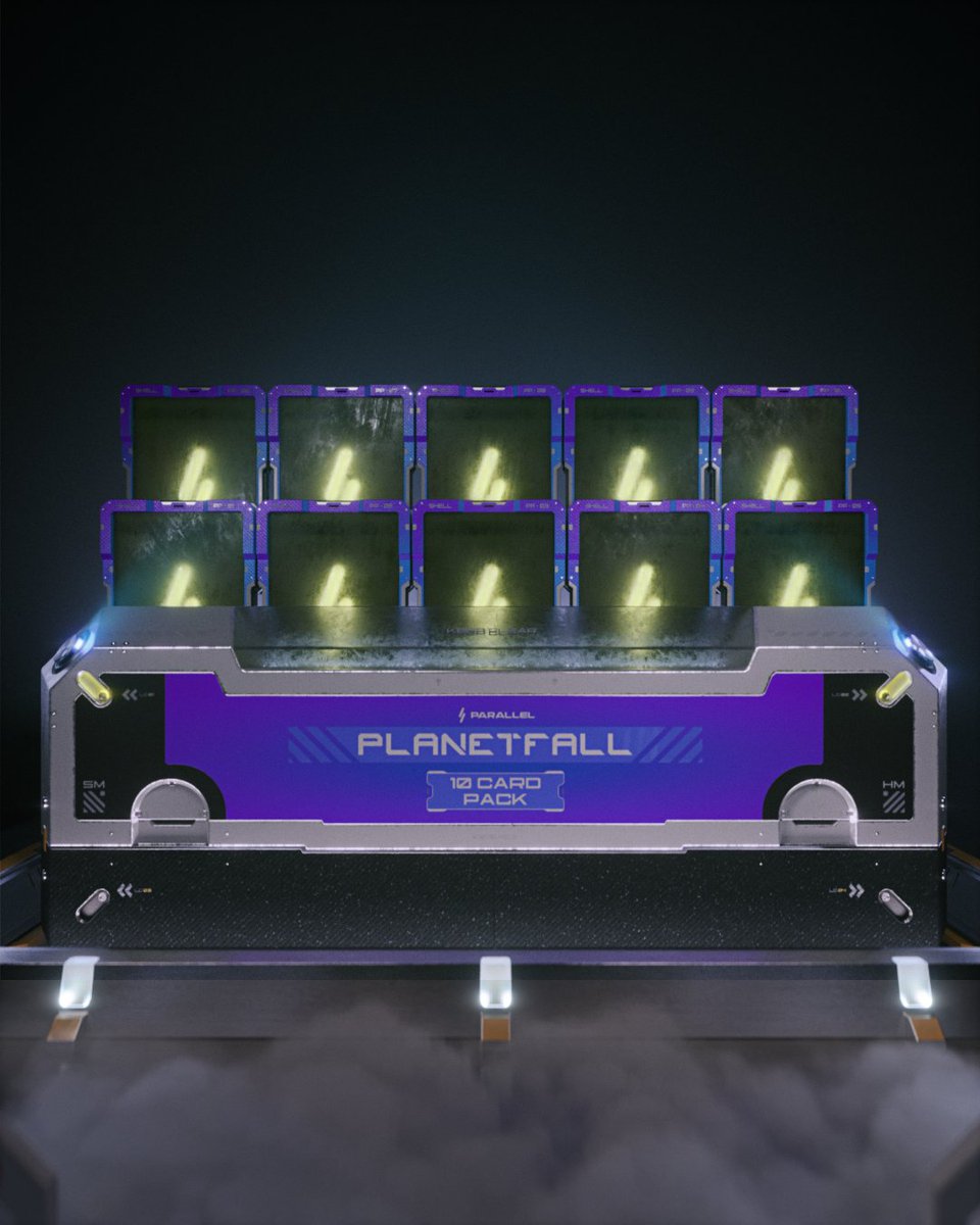 𝗪𝗲𝗲𝗸𝗹𝘆 𝗚𝗶𝘃𝗲𝗮𝘄𝗮𝘆 Planetfall Player Packs up for grabs! Earn one of five Player Packs available this week. Repost this post and make sure you are following all of the Parallel game accounts: @Parallel @ParallelColony @ParallelTCG