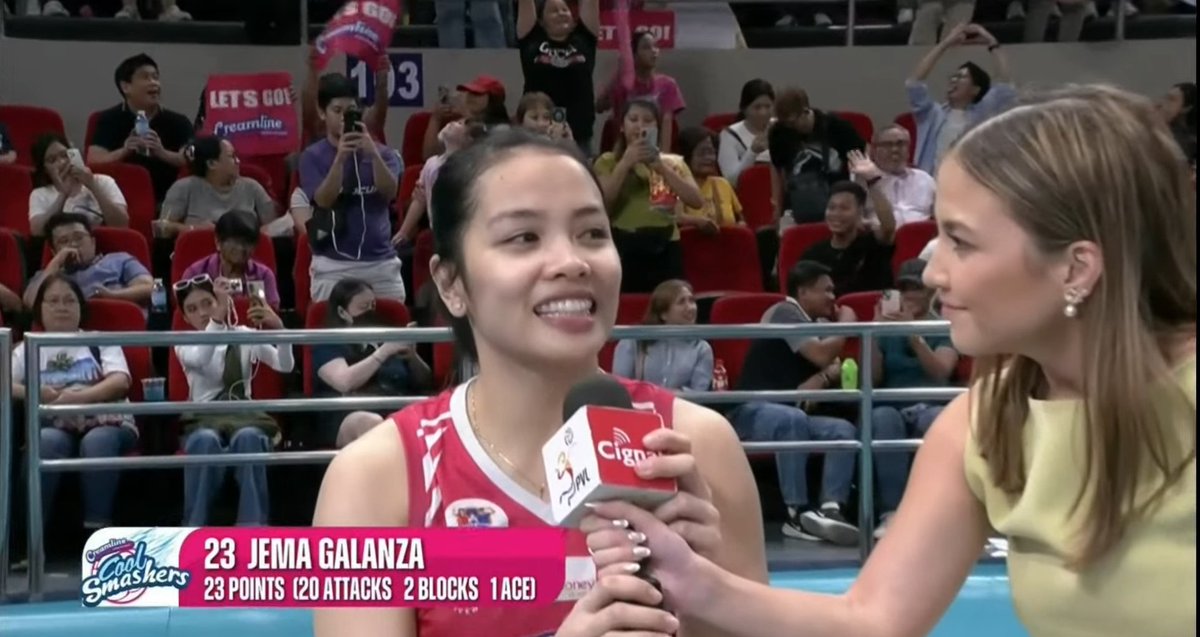 Another 23 points for Jema! GRABE KANA!!!!💪🏻

Congrats POG! 👏🏻