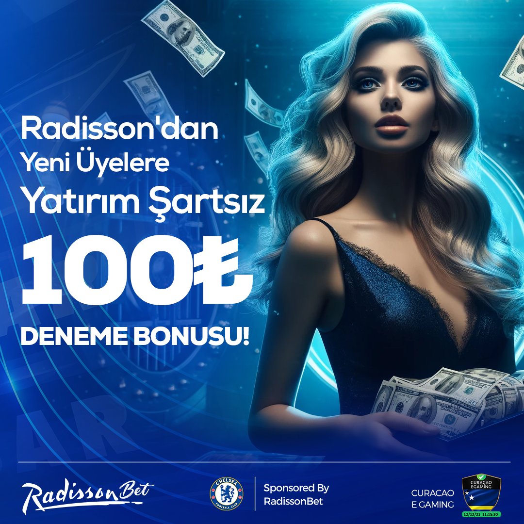 💰🔥 Kaçırılmayacak Bir Fırsat! 🔥💰 🚀 Radisson'dan Yatırım Şartsız 100 TL Deneme Bonusu! ⏰ Sadece 15 Dakika İçinde Çekim Garantisi! 💥 Hemen Kaydolun, Bonusunuzu Alın ve Kazanmaya Başlayın! 👉 radissonly.link/giris #DenemeBonusu #Radissonbet #Kazanç #ÇekimGarantisi