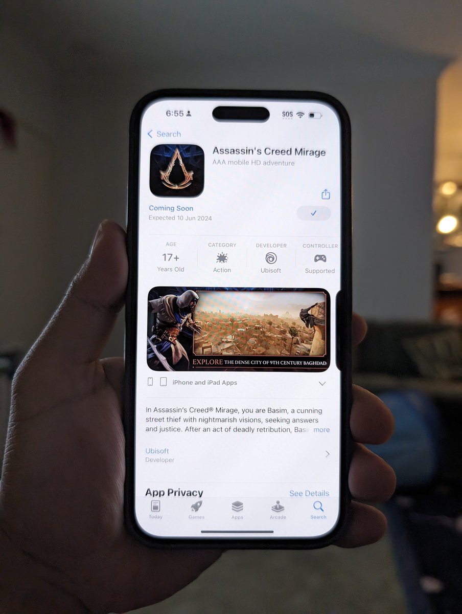 Assassin's Creed you get on Android 💀

🆚

 Assassin's Creed you get on iOS 😍