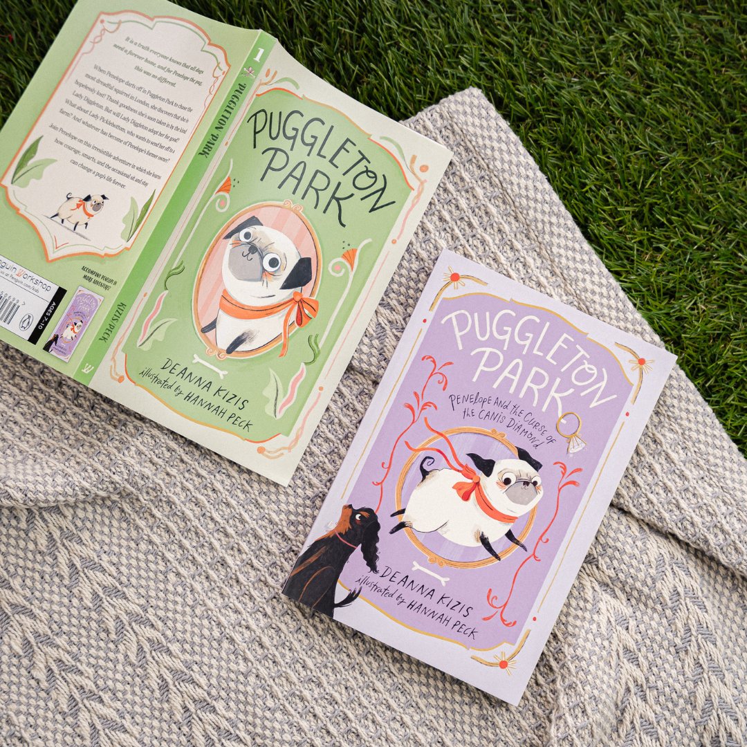 🐶 Meet Penelope the pug in this delightful series set in Regency-era London! Perfect for future fans of Bridgerton and Jane Austen, the adorably illustrated pages of the Puggleton Park series are sure to charm chapter book readers. ➡️ bit.ly/3v4Dxuq