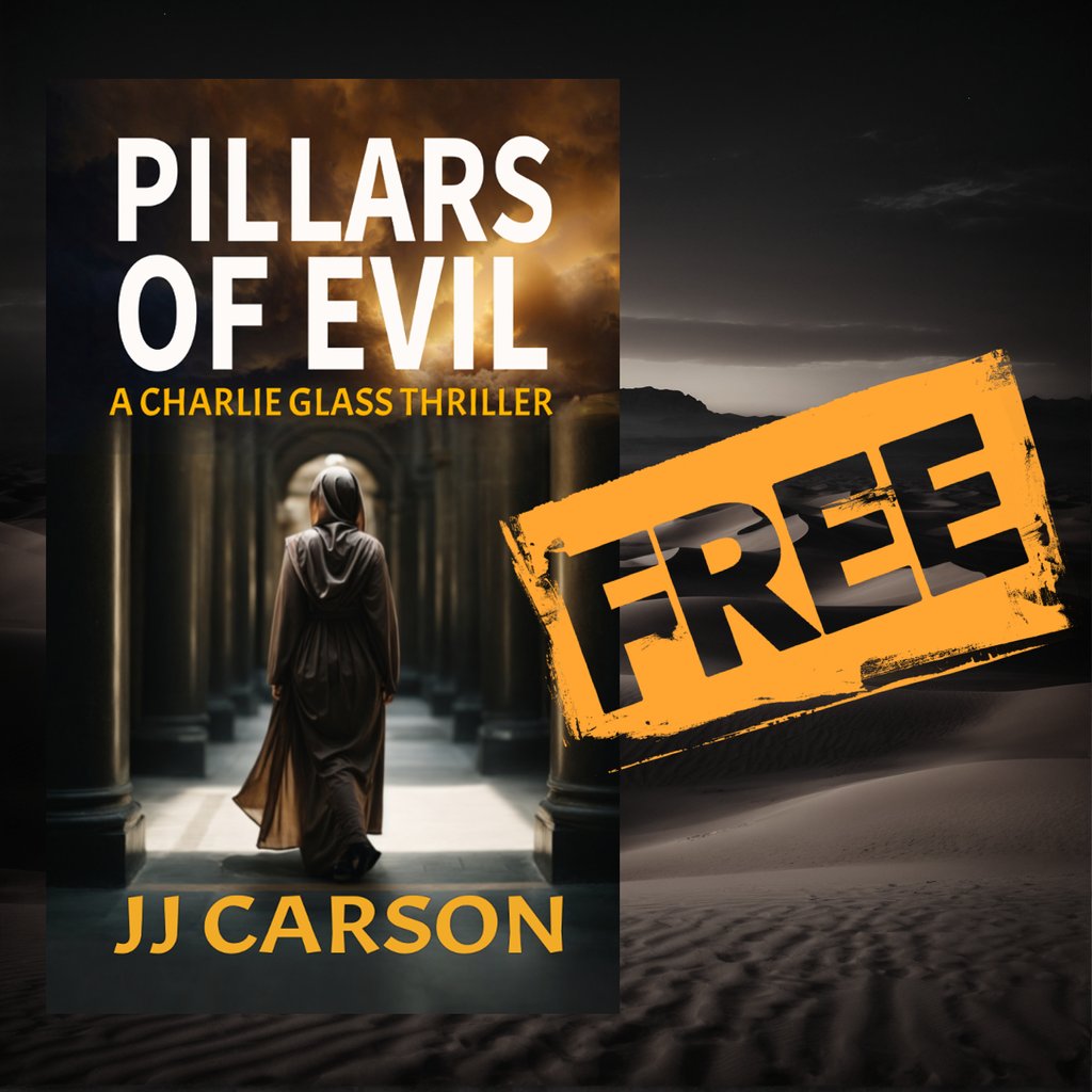 📚 FREEBIE FOR TODAY! 'Pillars of Evil' by the amazing @JJCarsonAuthor is the third installment in the Charlie Glass series, and it's a must-read. 🤩 Prepare to be captivated by this gripping murder mystery. FREE Kindle ebook May 1-2! #PillarsOfEvil #FBIAgent #MustRead