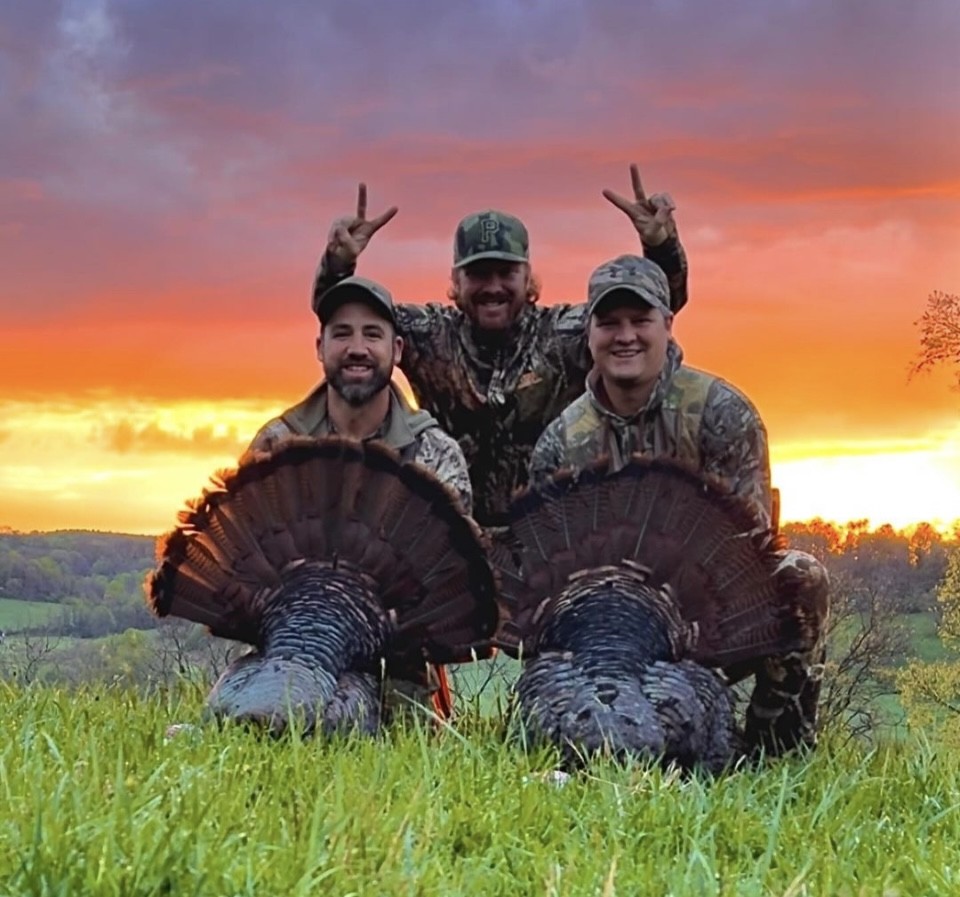 'It was almost as if God planned the sunrise for us.' - @joshpolingfishing 

What a great picture, congratulations fellas!

#ITSINOURBLOOD #hunting #outdoors #wildturkey #turkeyseason #turkeyhunting #turkeyhunters