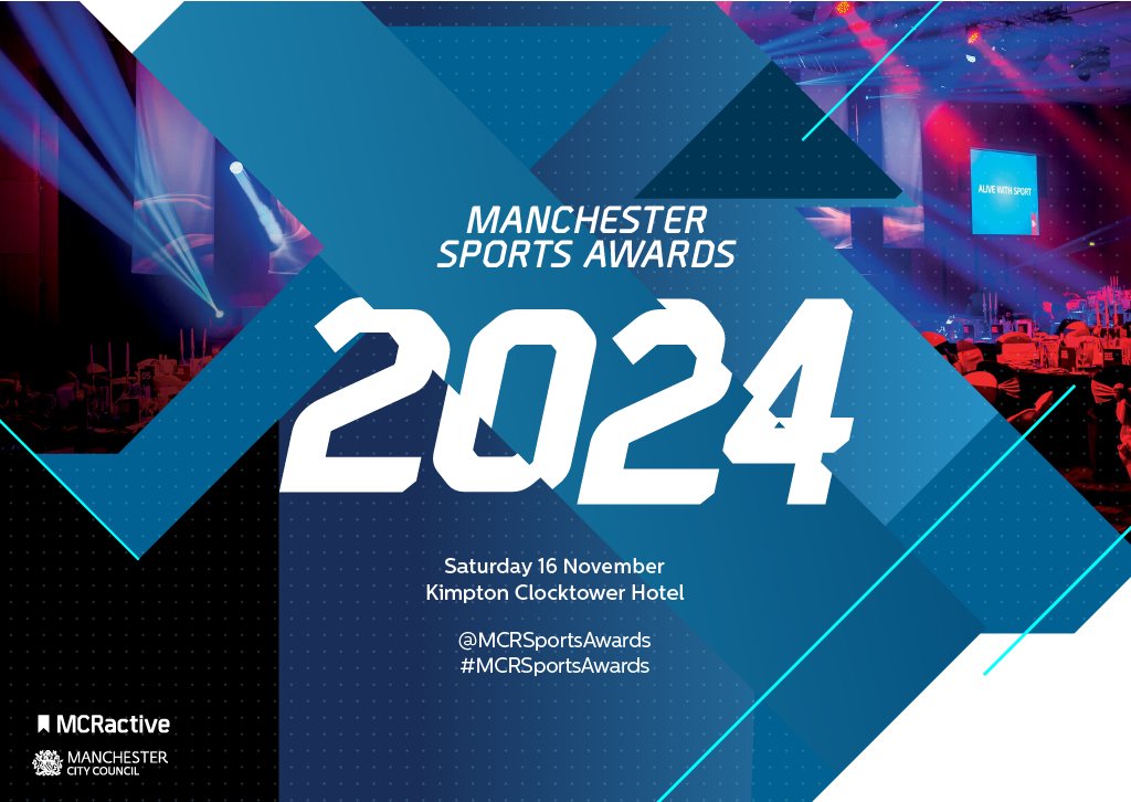 📣 Nominations are now open for #MCRsportsawards 2024! Do you know an athlete, a dedicated coach, or a selfless volunteer who helps make Manchester a global powerhouse of sport and embodies the city’s thriving sporting spirit? ✅: surveymonkey.com/r/mcrsportsawa… @ManCityCouncil