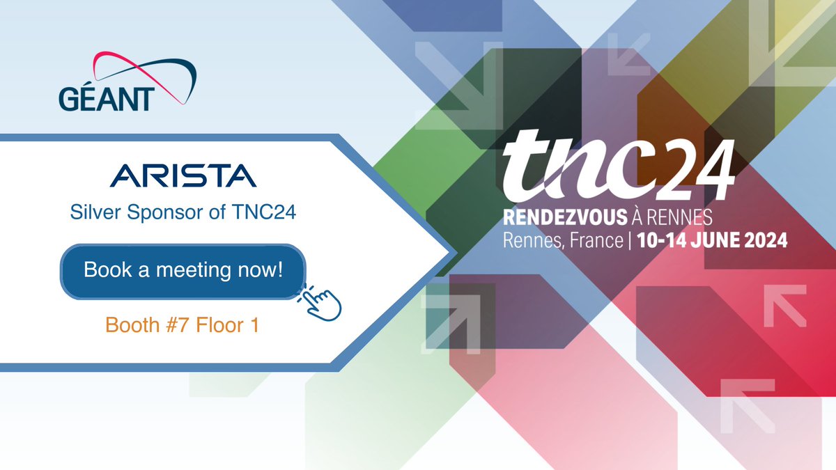 We are delighted to be attending #TNC24 this June. The AI era promises to innovate research and information sharing within #HigherEducation and #Research. Reach out to our team to set up a meeting #GEANT #NRENs Register here -> bit.ly/3UmVLje