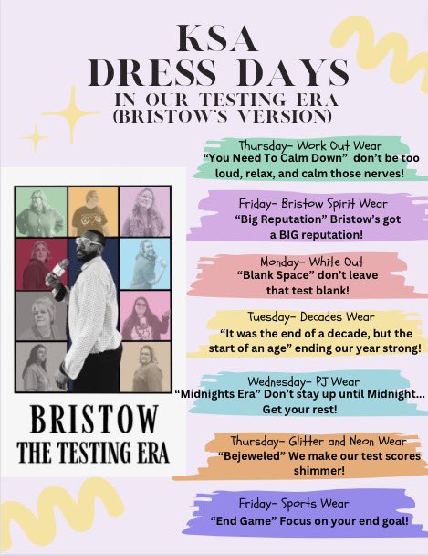 It’s KSA Dress Up Days!! You got this!