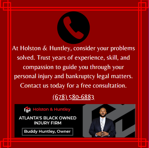Our team at #HolstonandHuntley offers free consultations to discuss your case and provide guidance on your legal options. We're here to listen, advise, and support you every step of the way. Schedule your consultation. #MyLawyerIsMyBuddy #MyBuddyLaw
