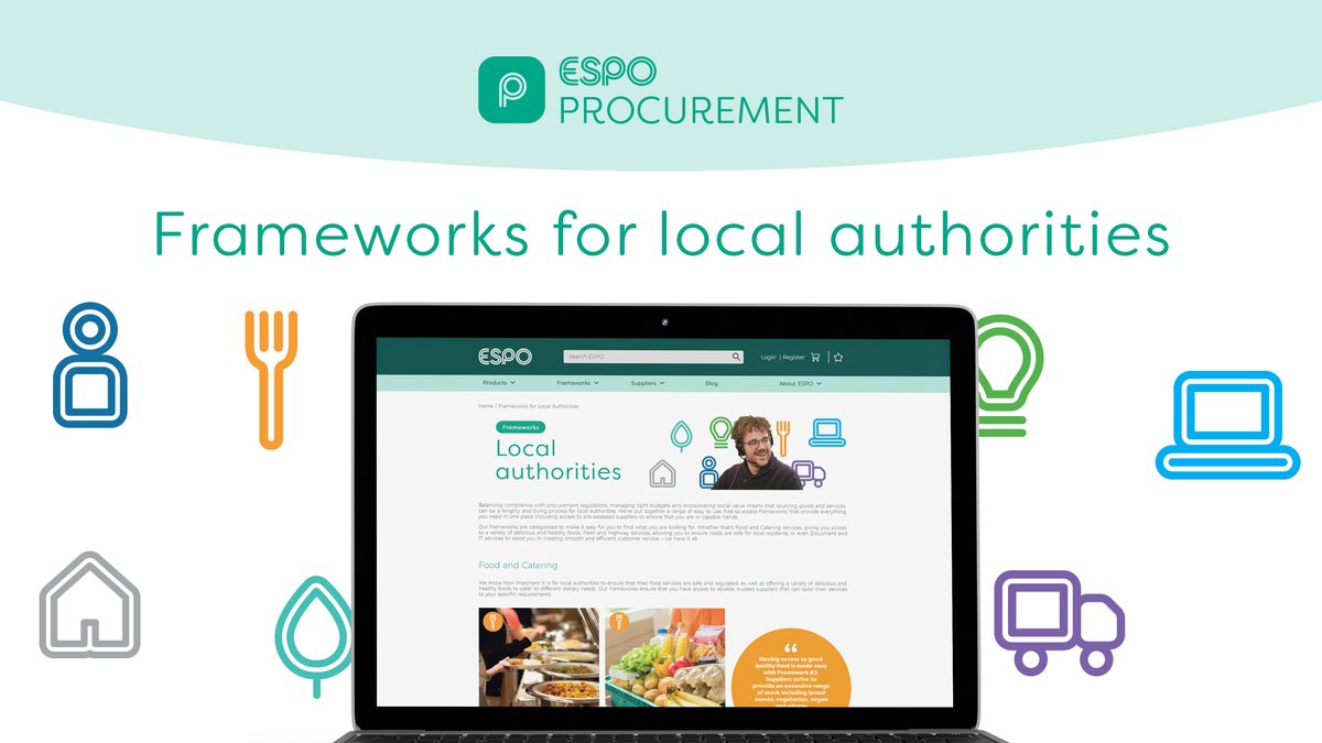 Our frameworks for local authorities hub makes it easy to find what you are looking for. 💻

Whether it’s food and catering or fleet and highway services, we have ensured every base is covered: ow.ly/g9no50RlkjS

#localauthority #localauthorities #localgovernment #framework