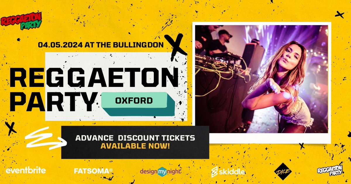 THIS SATURDAY | Come celebrate the flavours of Reggaeton with the UK's number one official reggaeton party 🔥 Saturday 04th May | 11PM-3AM 18+ No ID, No Entry! Tickets - tinyurl.com/BULLYTICKETSTW 🎫