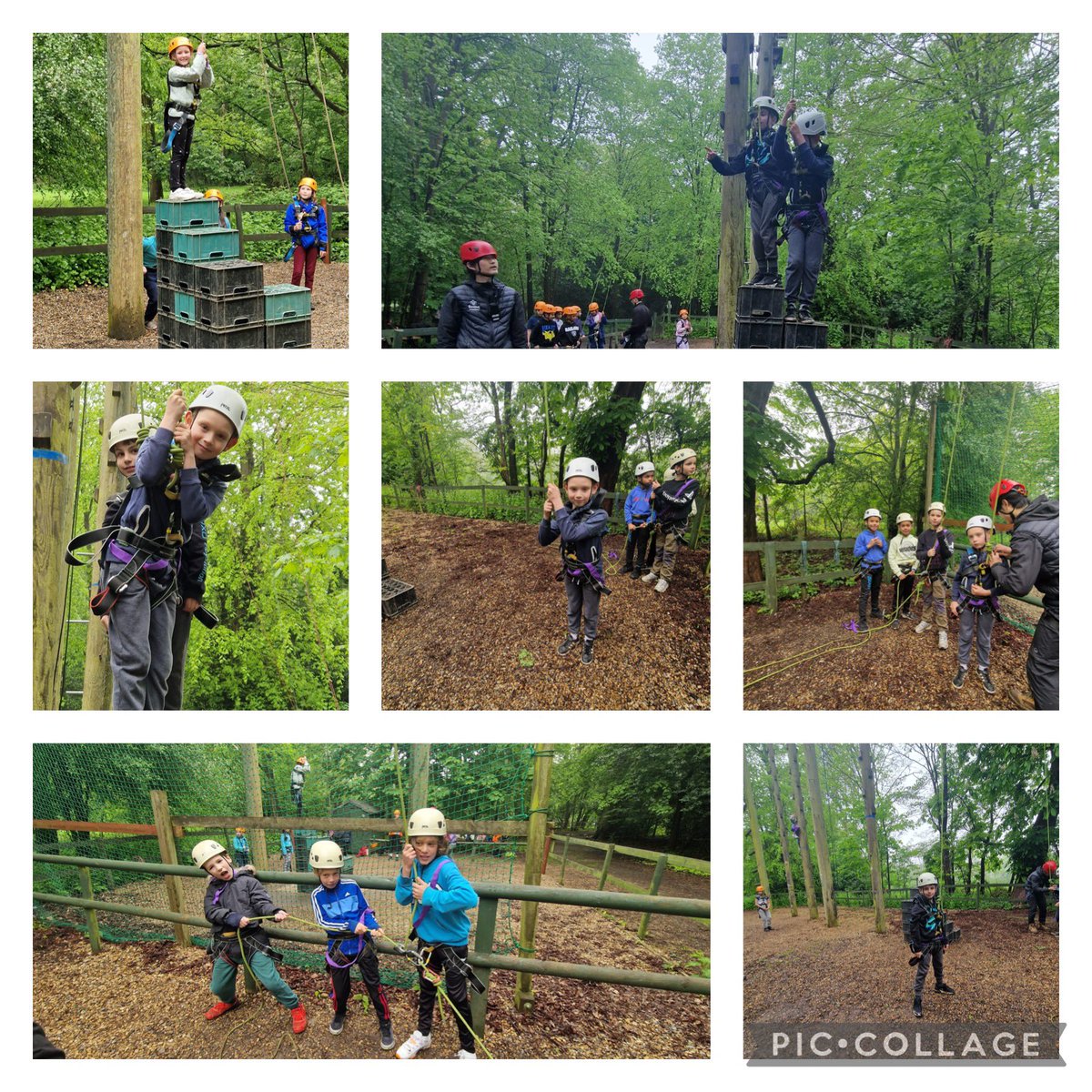 Archery and crate stacking for Y4 @scoutadventures .