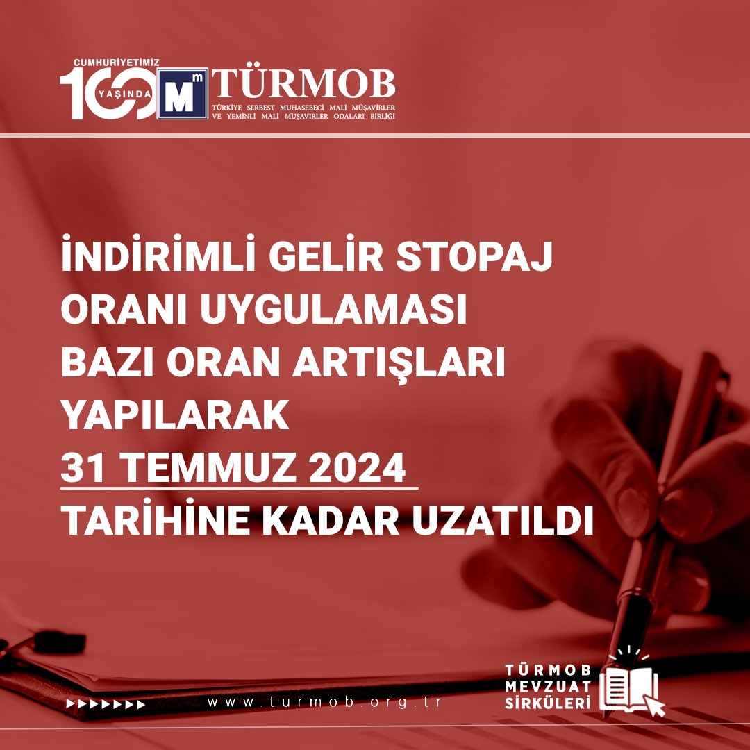2024/74 Sayılı TÜRMOB Mevzuat Sirküleri 👉 turmob.info/4b1umdO #türmob