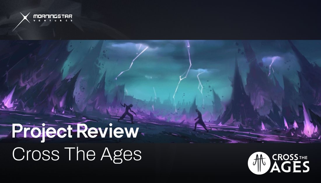 Morningstar Ventures (@morningstar_vc) on Twitter photo 1/10 This month's #ProjectReview features our portfolio company <a href="/CrossTheAges/">Cross The Ages</a>, a multimedia IP building a range of products grounded in science fiction.
The project was founded in 2020 by <a href="/chlagousami/">Chlagou Sami</a>, a veteran NFT and game builder.
Read the review:
➡️ explore.morningstar.ventures/project-review… 1/10 This month's #ProjectReview features our portfolio company <a href="/CrossTheAges/">Cross The Ages</a>, a multimedia IP building a range of products grounded in science fiction.
The project was founded in 2020 by <a href="/chlagousami/">Chlagou Sami</a>, a veteran NFT and game builder.
Read the review:
➡️ explore.morningstar.ventures/project-review…