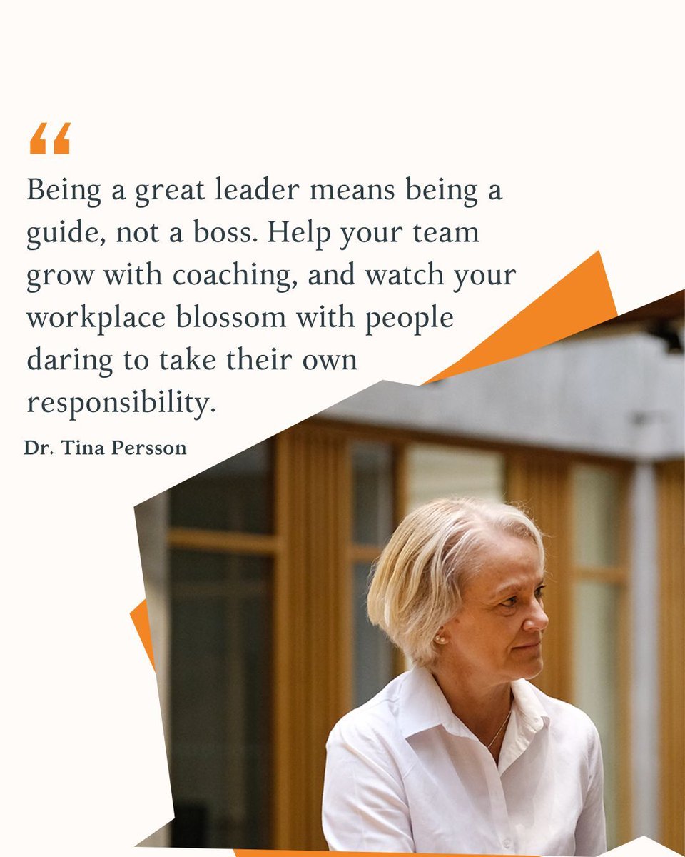 A good leader is a guide and a mentor!👩🏻‍💼

Great leaders are capable of transforming their team members into confident and responsible assets for their organization.💪🚀

#leadershipquote #leadershipdevelopment