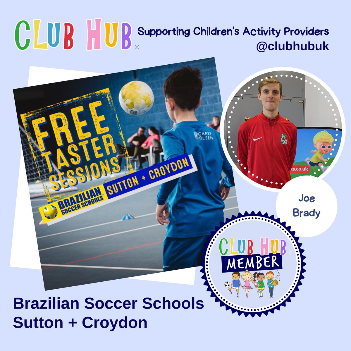 Check out Brazilian Soccer Schools Sutton Croydon Mondays at Carshalton High Schools for Girls Fridays at Sutton High School Email joe.brady@braziliansoccerschools.co.uk for more details. #ClubHubMember #Sutton #Carshalton #Croydon #BrazilianSoccerSchools