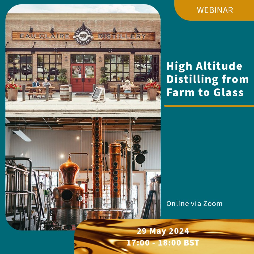 Do you have an interest in growing barley, wheat and rye for distilling? Or are you interested in whisky – both Scotch & Canadian, or gin and vodka production? If you are, join our next webinar on the 19th of May! Find out more and register: ibd.org.uk/news-events/ev…