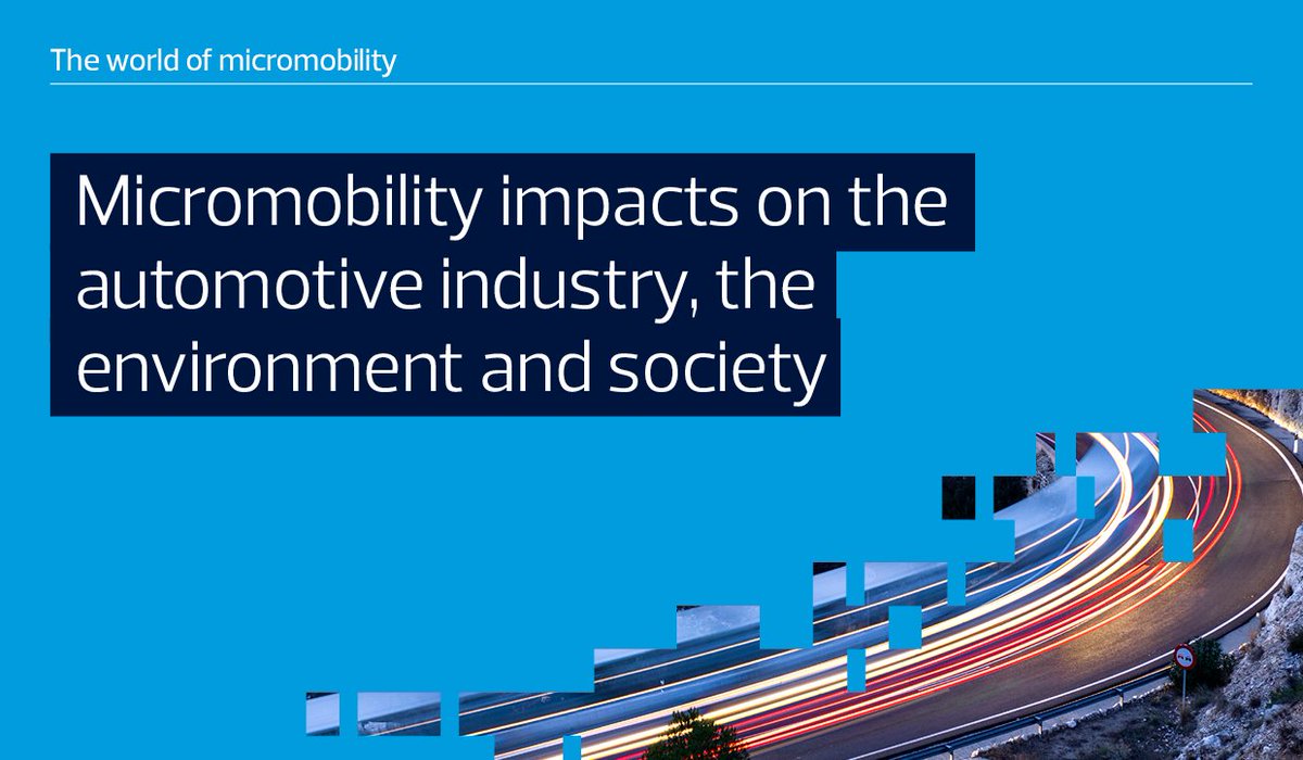 In this latest article, experts explore how micromobility is impacting the automotive industry, the environment, and society. 🌱🌍 Full article here: bit.ly/3xCG7c0