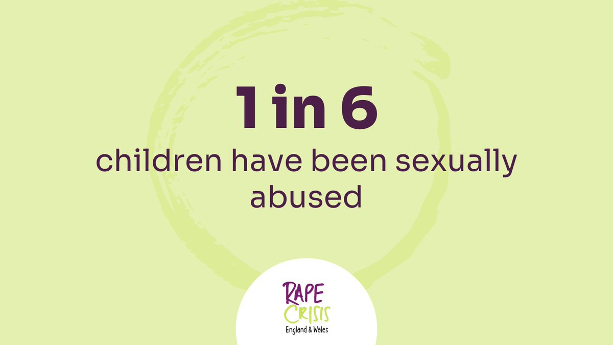 Child sexual abuse is an incredibly traumatic crime that can have severe, long-term and even lifelong impacts on victims & survivors. If you have experienced child rape and sexual abuse, we are here for you. For support or to get in touch, visit: bit.ly/3wpTqfl