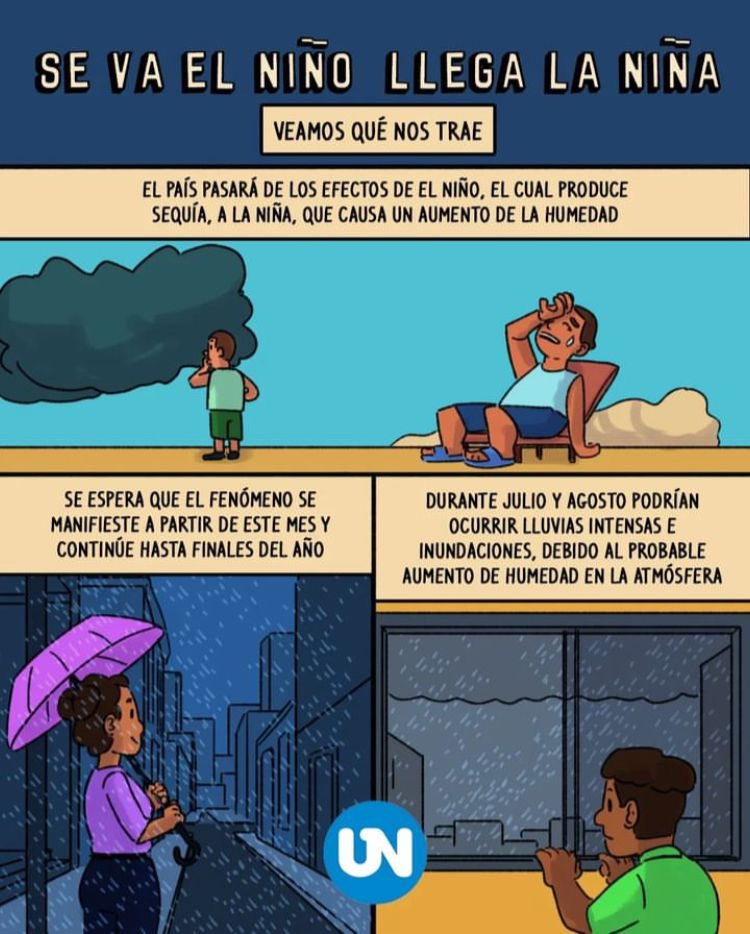 El impacto del fenómeno climático conocido como El Niño en América Latina está llegando a su fin, y los expertos advierten que el fenómeno opuesto, La Niña, se avecina de manera repentina. 

#cambioclimatico .