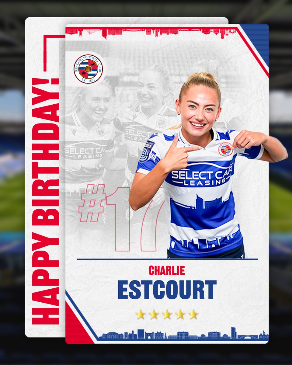 Many happy returns to one who is Reading through and through 👊 Happy Birthday, @CharlieEstcourt 💙