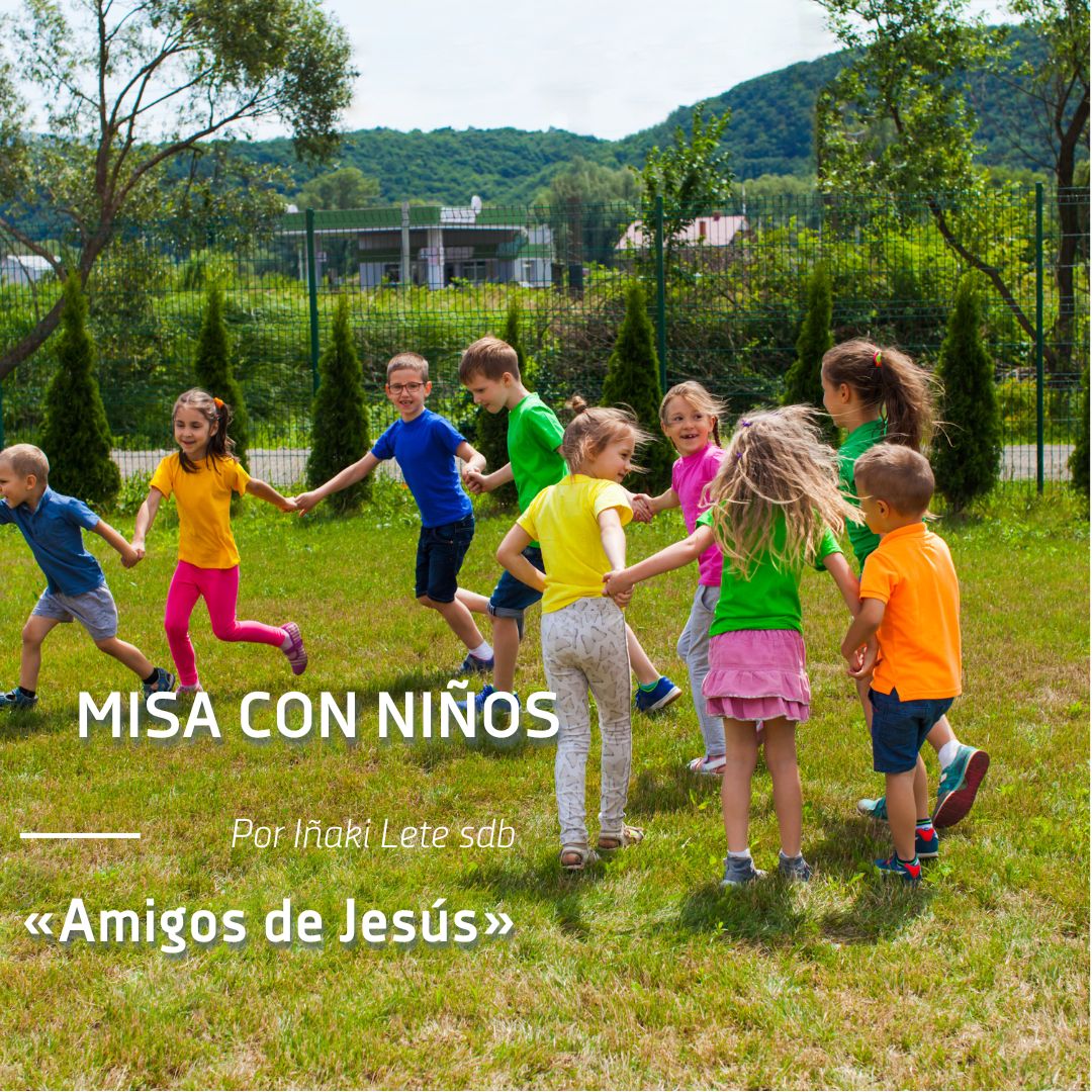 Disponible el guión de la #MisaconNiños de @InakiLete  VI Domingo de Pascua: 'Amigos de Jesús'. bit.ly/MisaNinos-VIPa… En este mes de mayo las misas con niños también pueden encontrarse en la web mayosalesianos.es