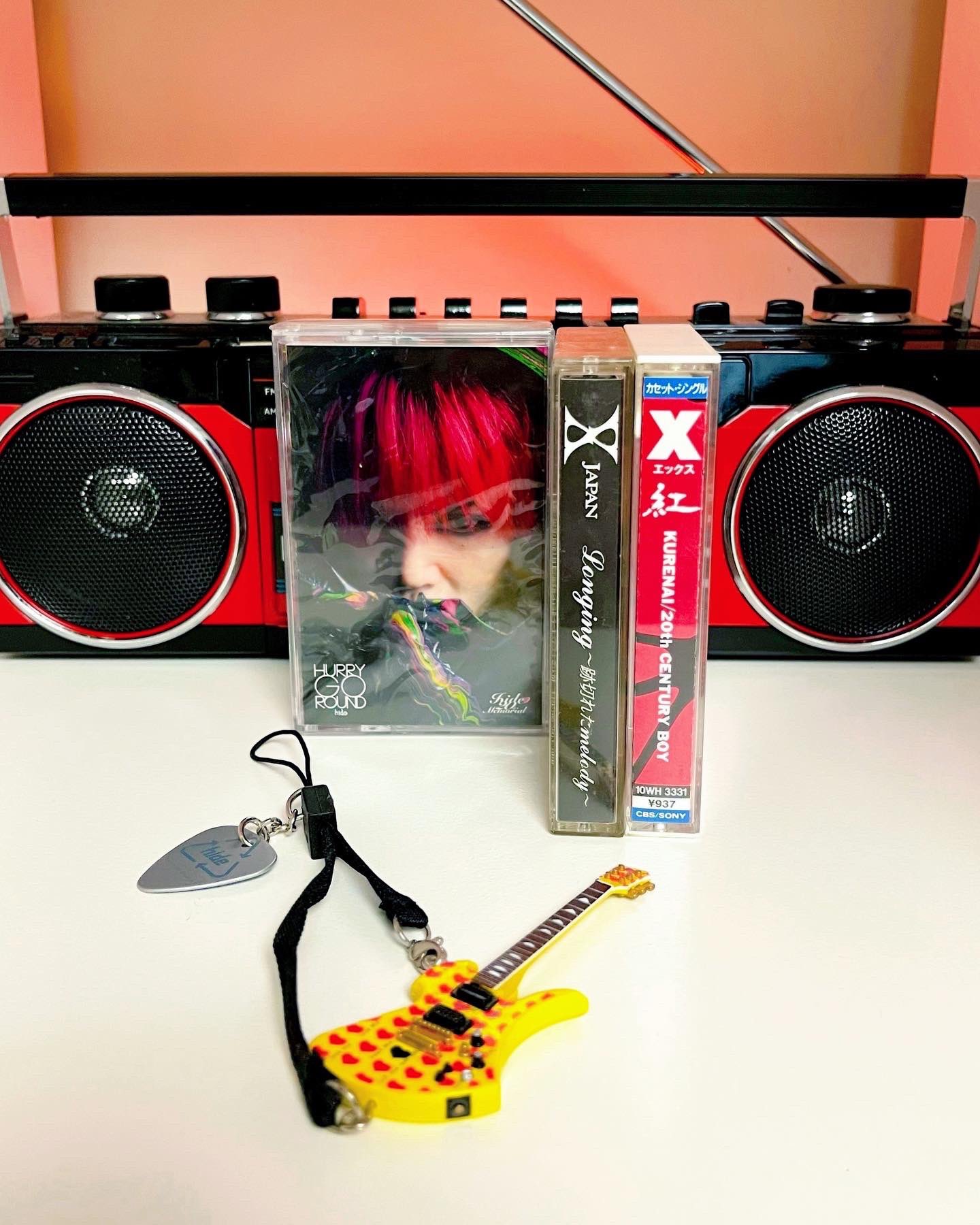 X JAPAN hideカセットテープ