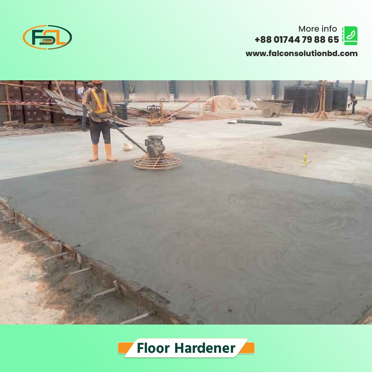 𝐅𝐥𝐨𝐨𝐫 𝐇𝐚𝐫𝐝𝐞𝐧𝐞𝐫 𝐢𝐧 𝐁𝐚𝐧𝐠𝐥𝐚𝐝𝐞𝐬𝐡
#Floor_Hardener_in_Bangladesh #FloorHardener #Industrial_Floor_Hardener_in_Bangladesh
#floor_hardener_solution #Floor_Hardener_System #FalconSolutionLtd #FloorHardener #ConcreteRevival #BangladeshFlooring #ConcreteSolutions
