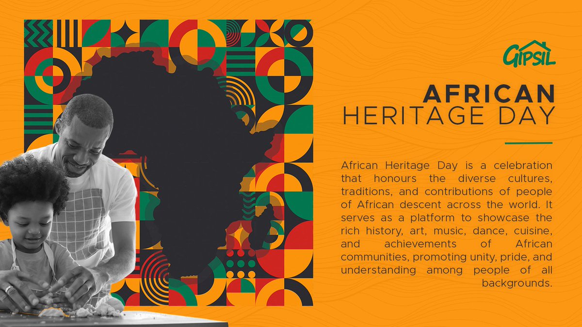 Today is all about celebrating our community on African Heritage Day! 🎉🌍 Whether you're embracing your roots or immersing yourself in Africa's diverse tapestry of cultures, we hope you have a fantastic day!💫❤️ #Africa #AfricanHeritage