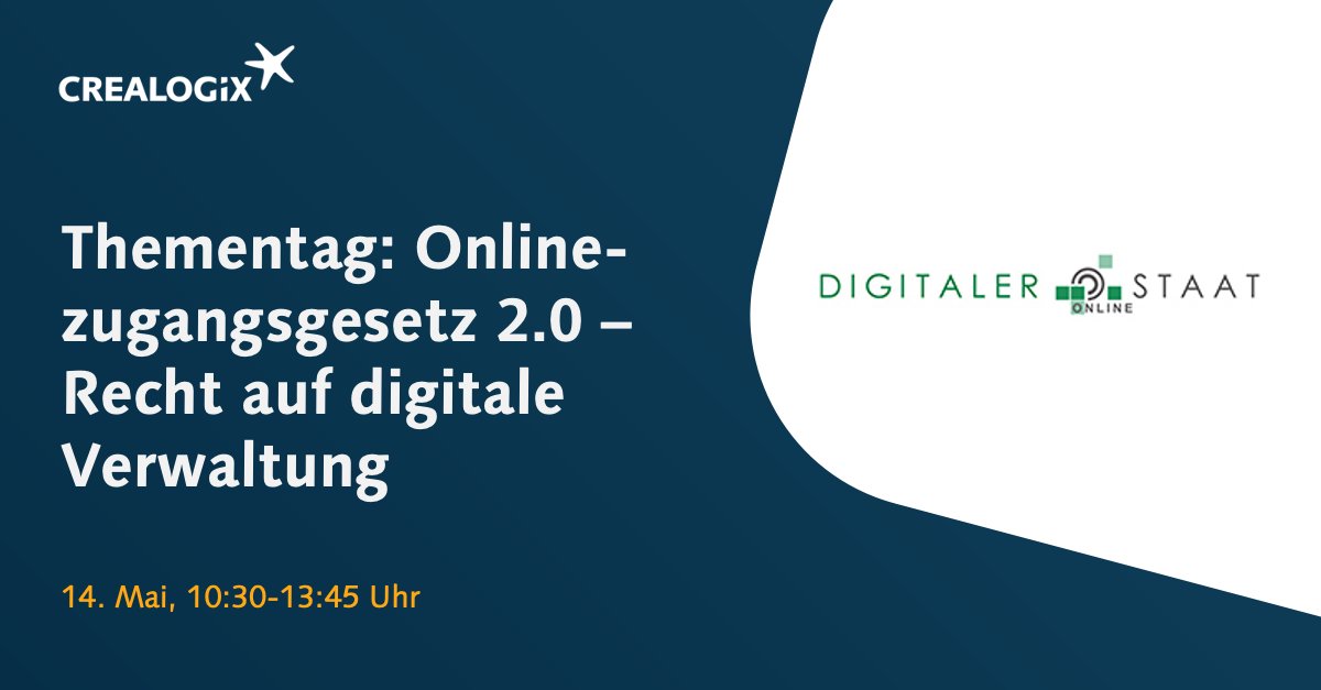 Wir werfen einen Blick auf die Zukunft der Verwaltungsdigitalisierung und klären, was das für Sie bedeutet. Wir stehen am 14. Mai Frage und Antwort beim Thementag #OZG, veranstaltet von @BehoerdenNews. Hier geht's zur Anmeldung 👉 eu1.hubs.ly/H08W9-q0 #digitaleverwaltung