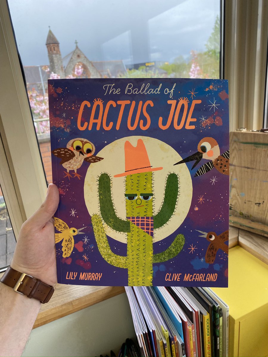 ‘The Ballad of Cactus Joe’ is out today🌵🤠🎉 I loved illustrating @lilymurraybooks’ brilliant story about a prickly cactus who’s not too keen on company. Hope readers enjoy it! Thanks to @OxfordChildrens! 🧡