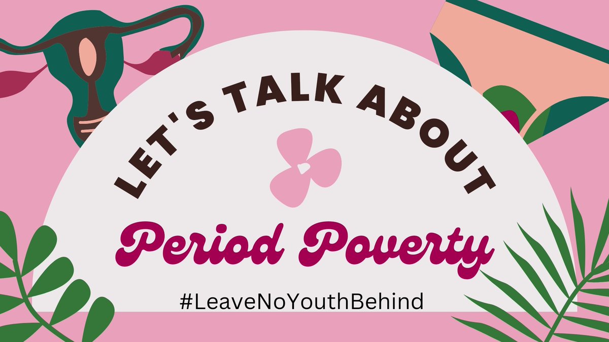 Access to menstrual products is a fundamental human right. Let's work together to eradicate period poverty and ensure that every woman and girl has the necessary resources to manage their periods with dignity.
#LeaveNoYouthBehind