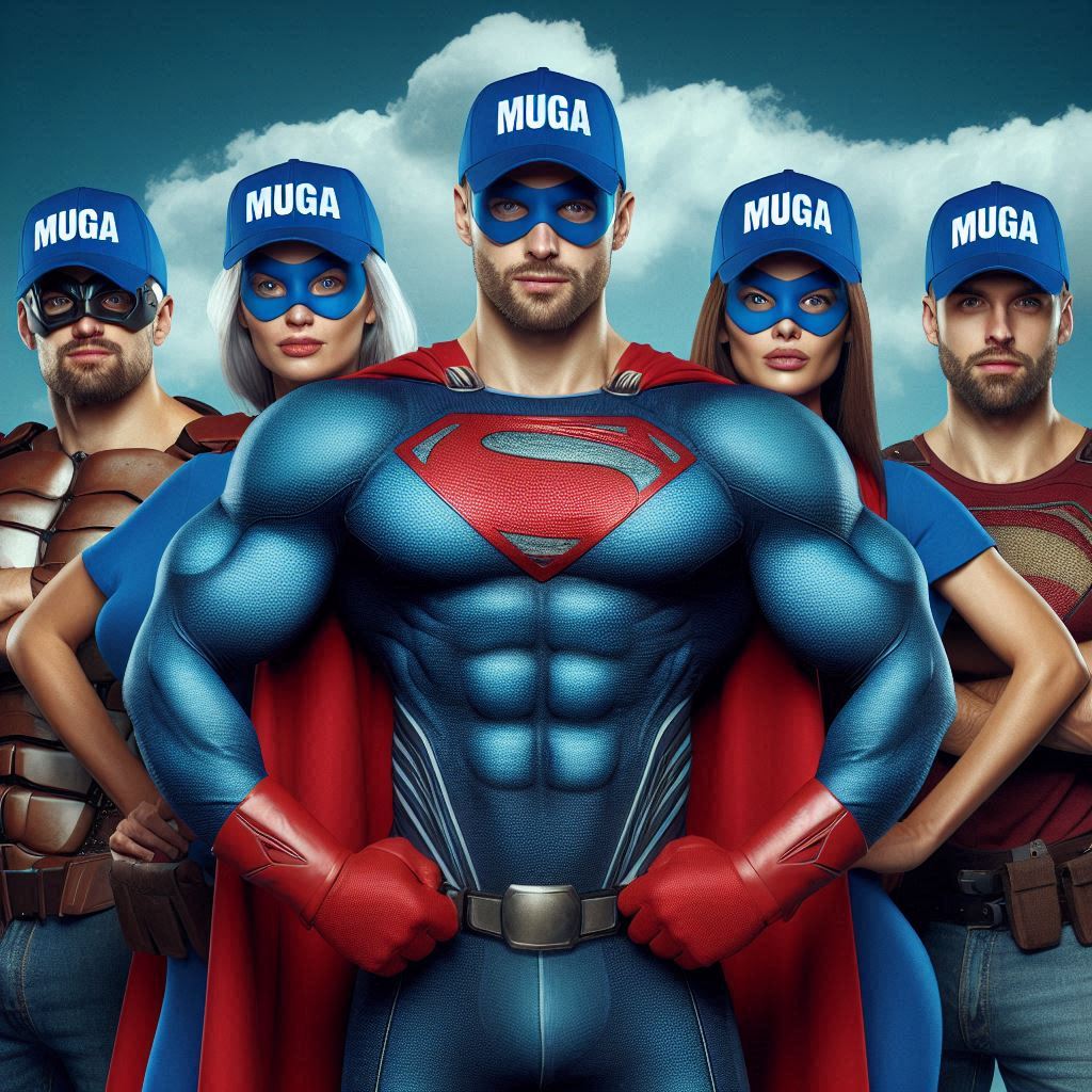 Be a superhero and join #MUGA today.

Make Ukraine Great Again. 💙💛