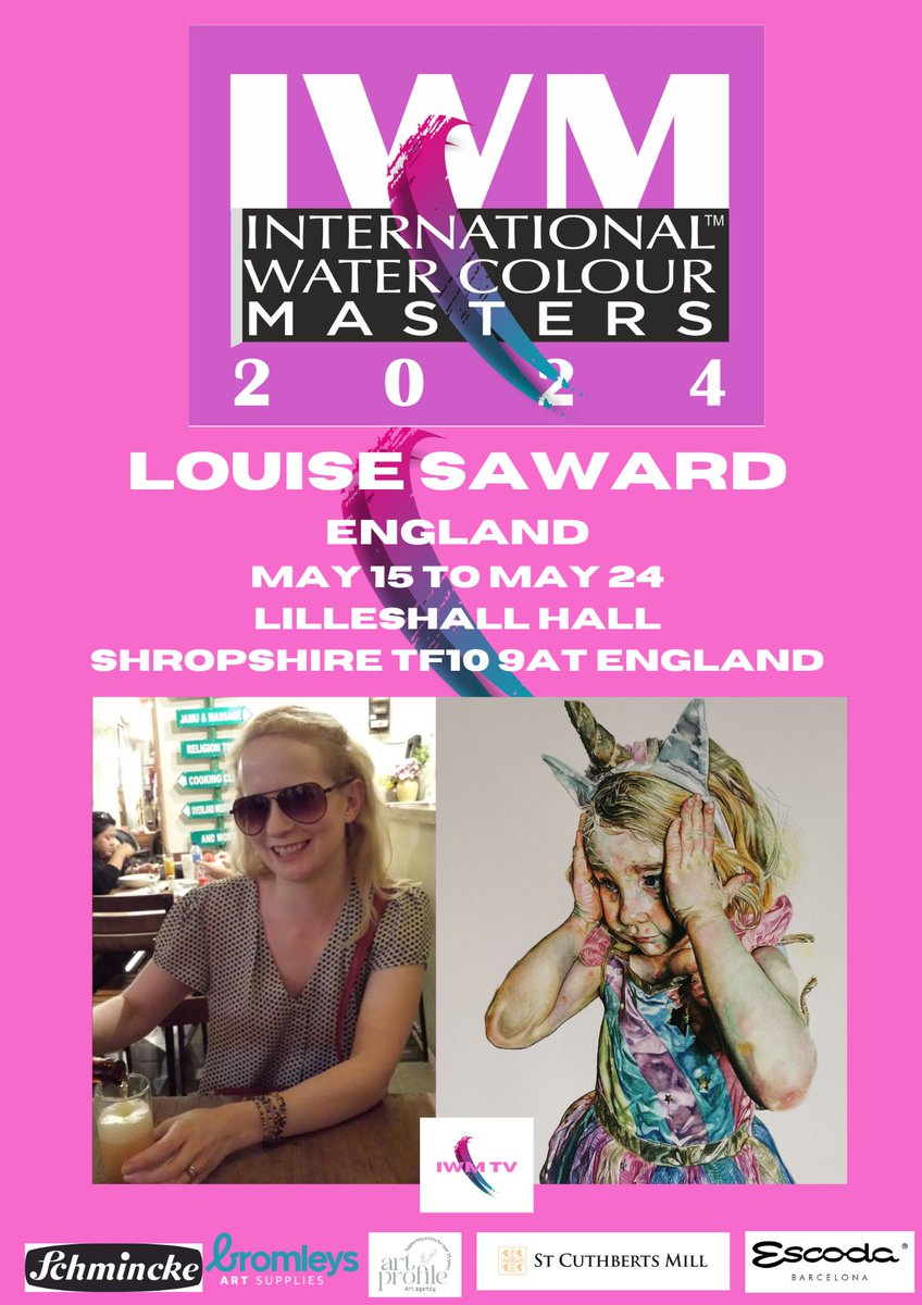 Well it's only a couple of weeks to go before this amazing event. Please click on link to get booked in for what should be an amazing week for watercolour lovers and artists. iwm2024.com/LouiseSaward #watercolor #watercolour #watercolourpainting @iwmbuzz
