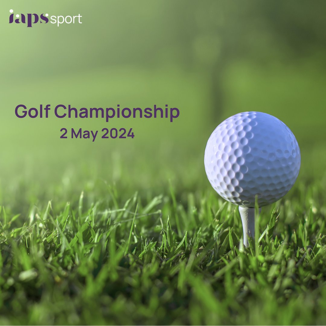 Best of luck to everyone competing in today's Golf Championship! ⛳ It's going to be a fantastic day and we can't wait to hear how you got on, so please tag us or comment below. #iaps #iapssport #golf #independentschools #getintogolf #teachers #independentschoolteachers