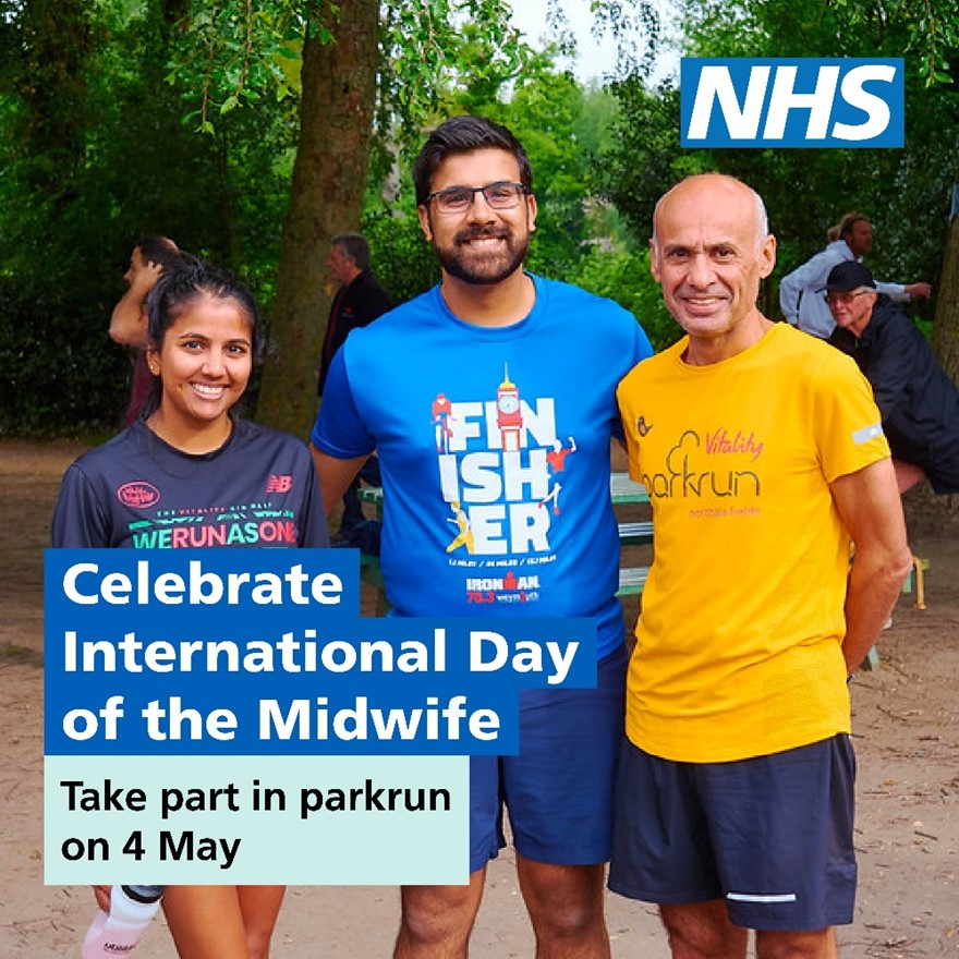 Celebrate #InternationalNursesDay2024 on Sunday by walking, jogging, running or volunteering at a local @parkrun event. 🏃11 May: International Nurses' Day Find a Parkrun near you: parkrun.org.uk/events/events/…