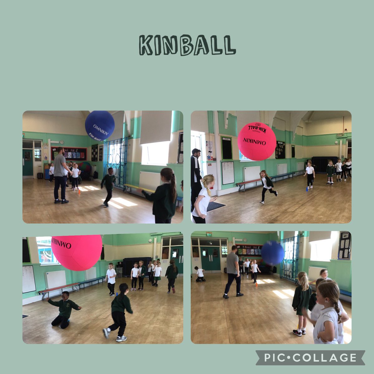 Y2Oaky's tweet photo. Y2 Catkins had a great morning in Kinball. We played lots of team games, listened to instructions well and gave each other lots of praise and encouragement. https://t.co/428EFj5dif
