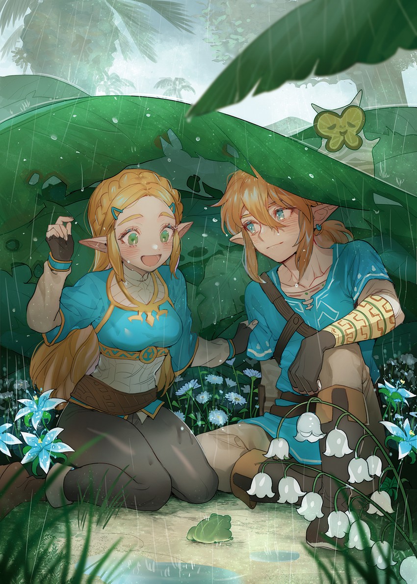 Zelink wallpaper 
#Zelink #TheLegendOfZelda #Zelda #botw #リンゼル 
Artist: zuzi